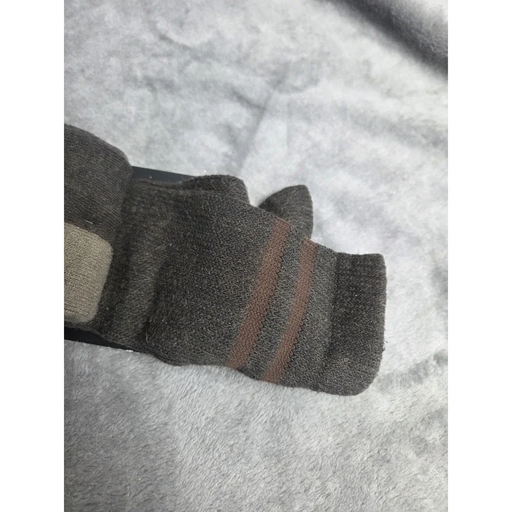 Dickies Insulated Wool Foot‎ Work Outdoor Crew Sock Brown Size 6-12